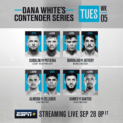 Dana White's Contender Series - Contender Series 2021: Week 5