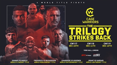 CW 118 - Cage Warriors 118: The Trilogy Strikes Back 2