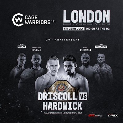 CW 141 - Cage Warriors 141