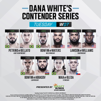 Dana White's Contender Series - Contender Series 2022: Week 7