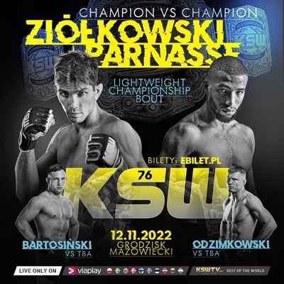 KSW 76 - Parnasse vs. Rajewski