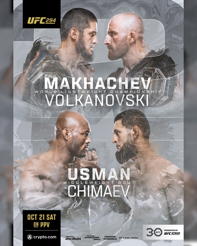 UFC 294 - Makhachev vs. Volkanovski 2
