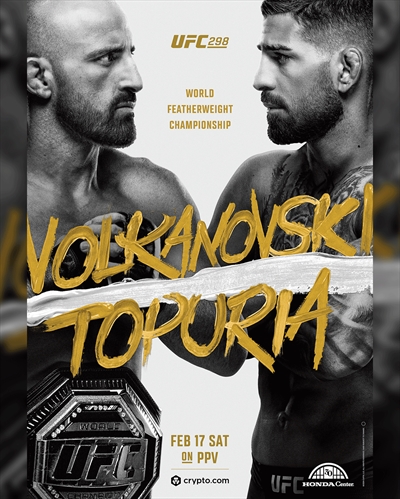 UFC 298 - Volkanovski vs. Topuria