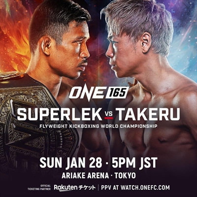 One 165 - Superlek vs. Takeru
