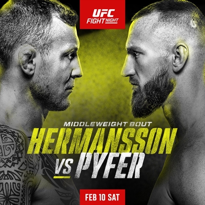 UFC Fight Night 236 - Hermansson vs. Pyfer