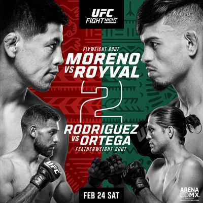 UFC Fight Night 237 - Moreno vs. Royval 2