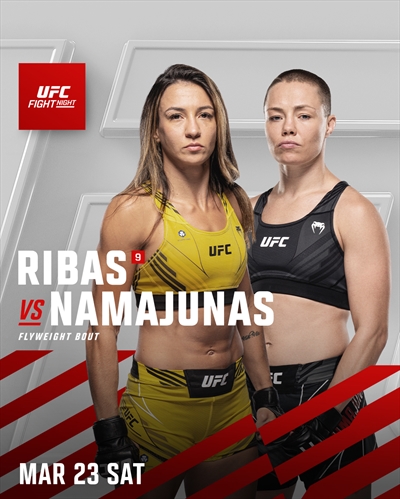 UFC on ESPN 53 - Ribas vs. Namajunas