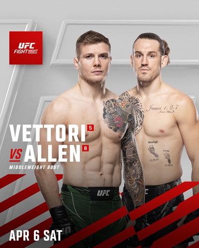 UFC Fight Night 240 - Vettori vs. Allen