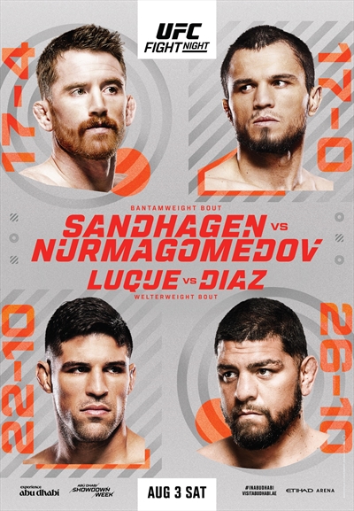 UFC on ABC 7 - Sandhagen vs. Nurmagomedov